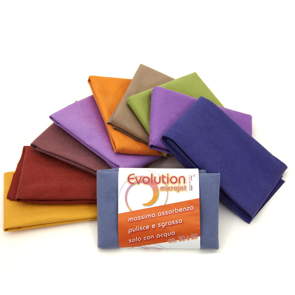 SET 5 Panni in microfibra, disponibile in diverse misure.