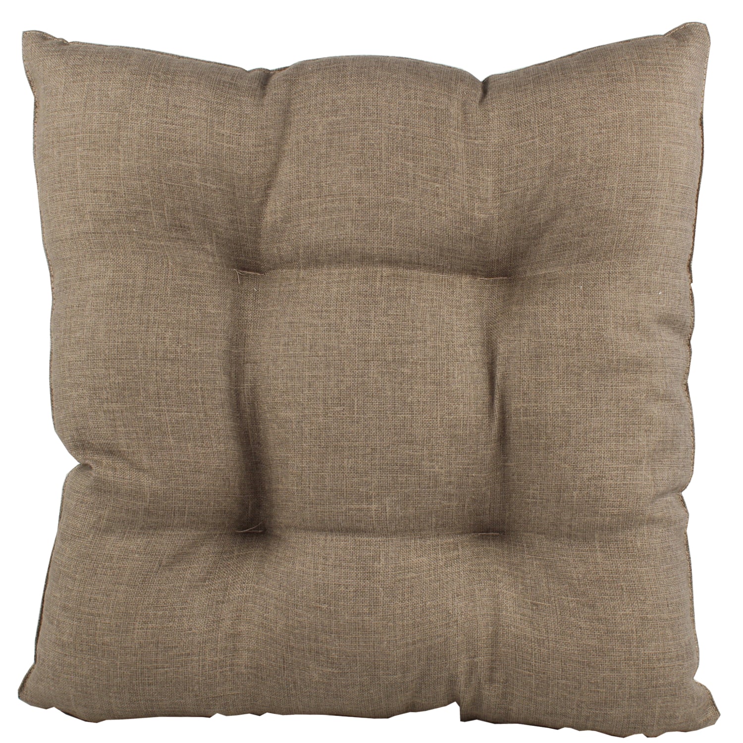 Set 4 pezzi Coprisedia quadrato con trapuntaura a 4 punti cm. 40x40.