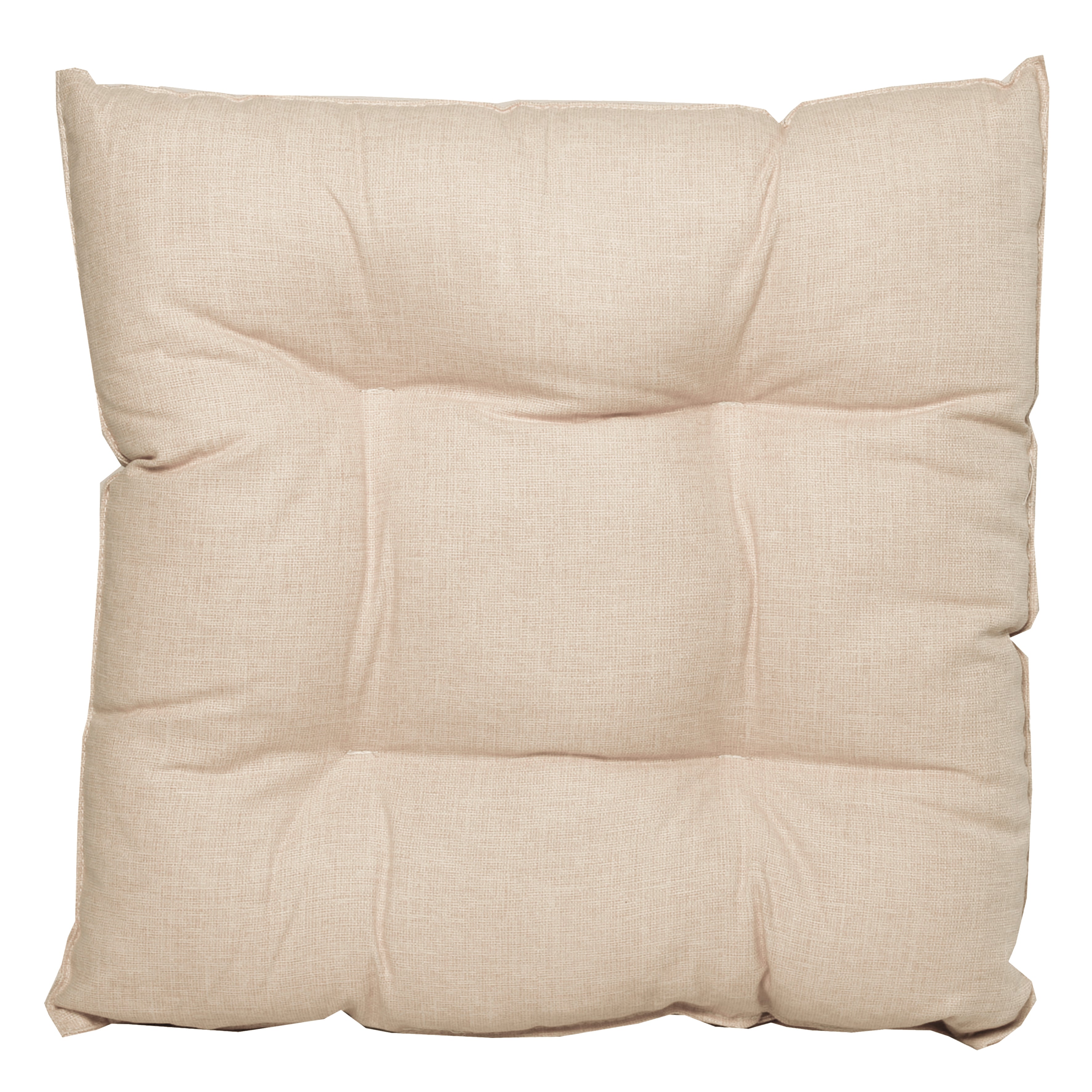 Set 4 pezzi Coprisedia quadrato con trapuntaura a 4 punti cm. 40x40.